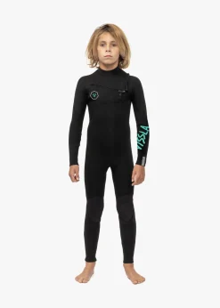 7 Seas 3-2 Boys Chest Zip Full Wetsuit