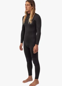 7 Seas 4-3 Full Chest Zip Wetsuit - No Logos