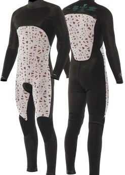 7 Seas 4-3 Full Chest Zip Wetsuit
