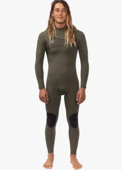 7 Seas 4-3 Full Chest Zip Wetsuit