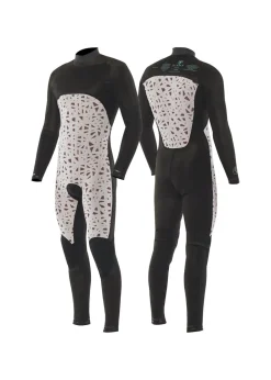 7 Seas 4-3 Full Chest Zip Wetsuit