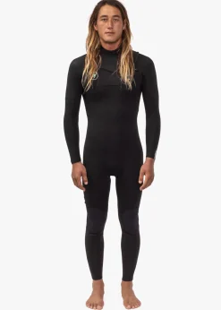7 Seas 5-4 Full Chest Zip Wetsuit