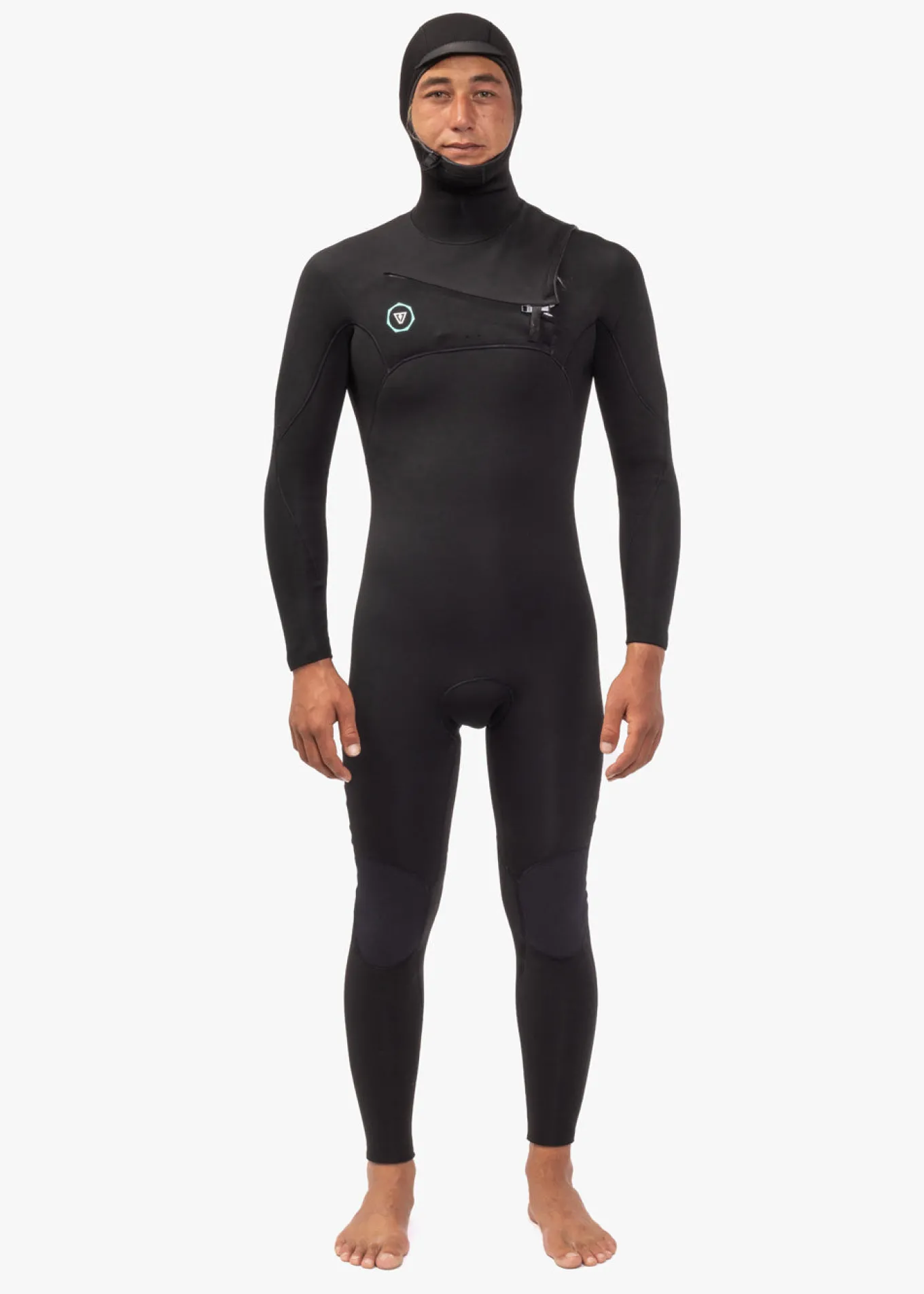 7 Seas 6-5 Full Hooded Chest Zip Wetsuit