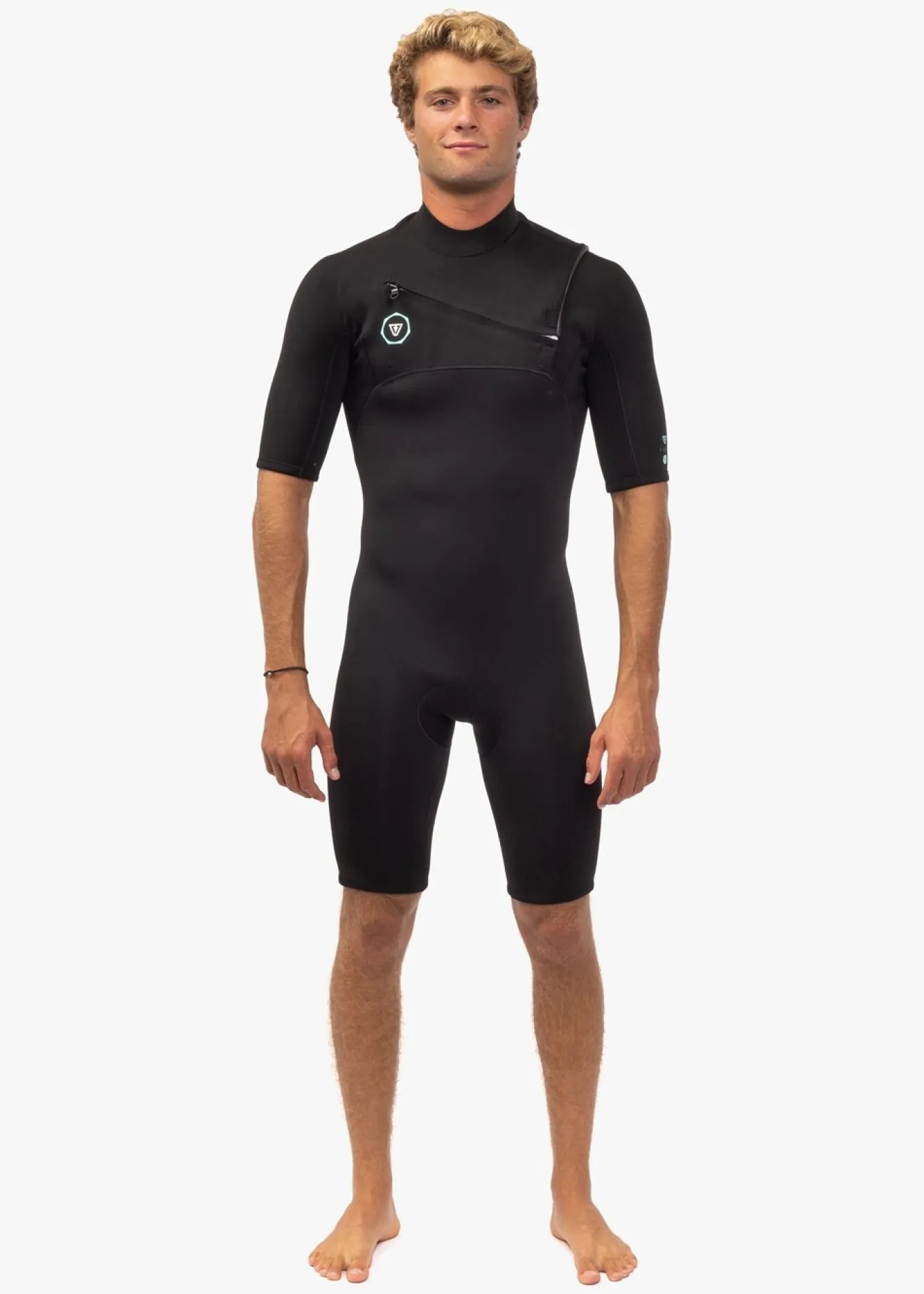 7 Seas 2-2 Short Sleeve Chest Zip Spring Suit