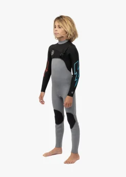 7 Seas Boys 3-2 Bolt Full Chest Zip Wetsuit