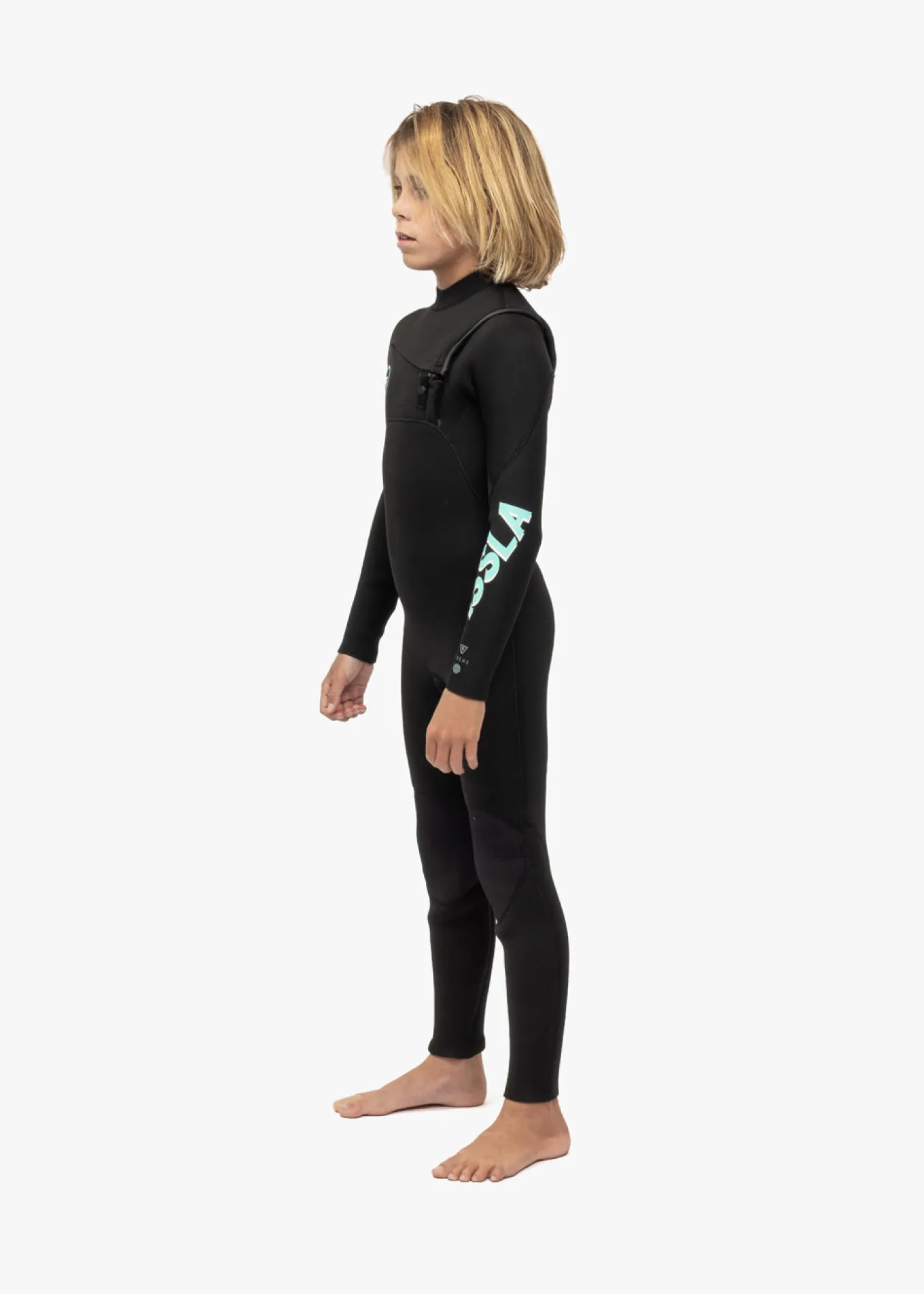 7 Seas Boys 3-2 Full Chest Zip Wetsuit