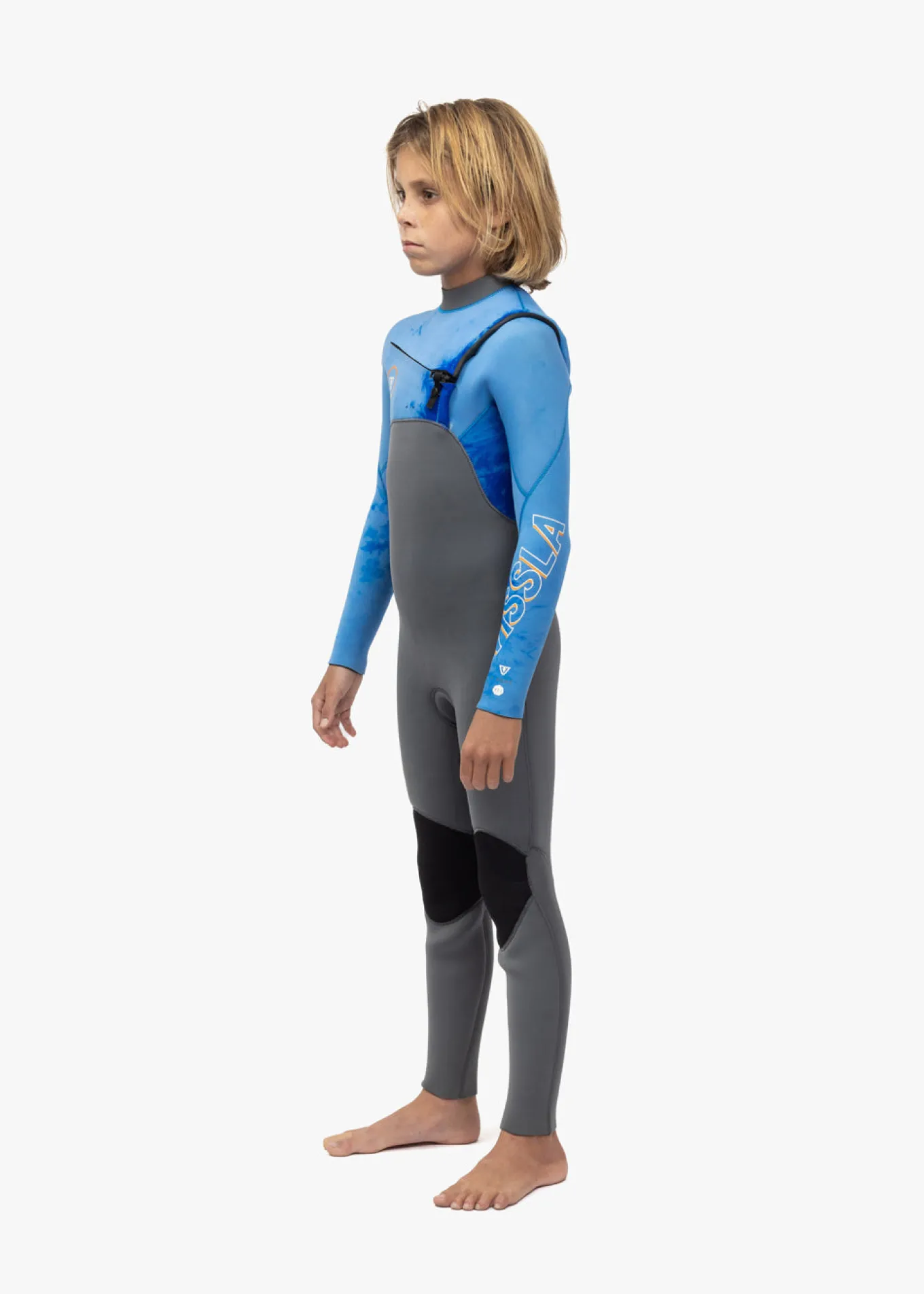 7 Seas Boys 3-2 Full Chest Zip Wetsuit