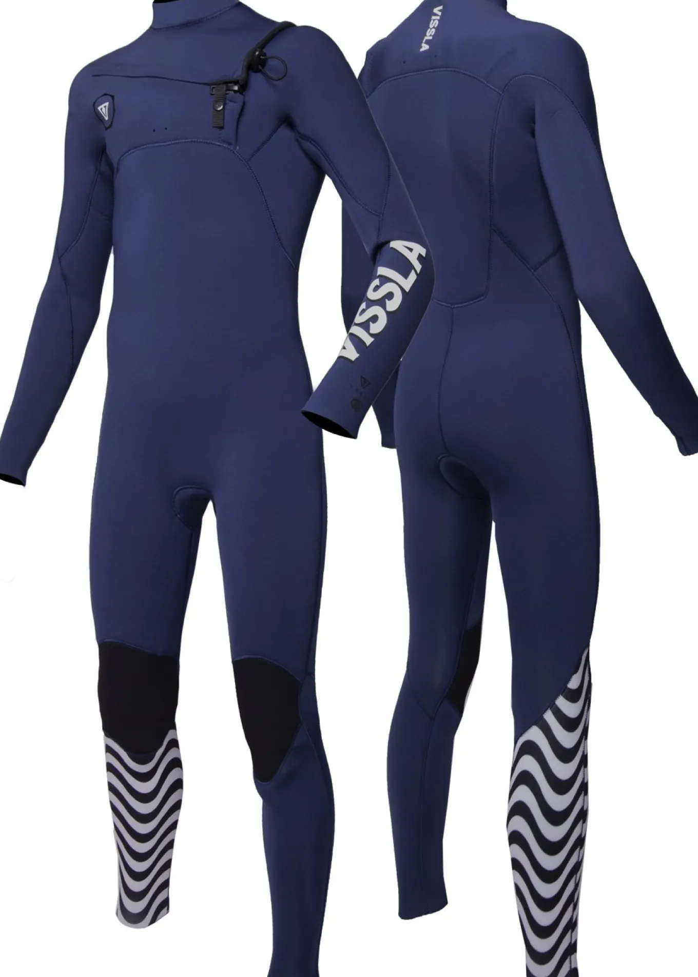 7 Seas Boys 4-3 Full Chest Zip Wetsuit
