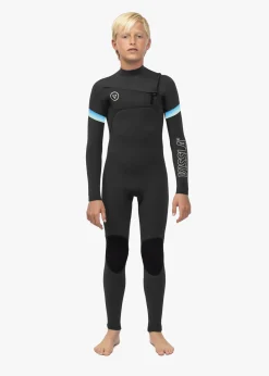 7 Seas Boys Raditude 3-2 Full Chest Zip Wetsuit