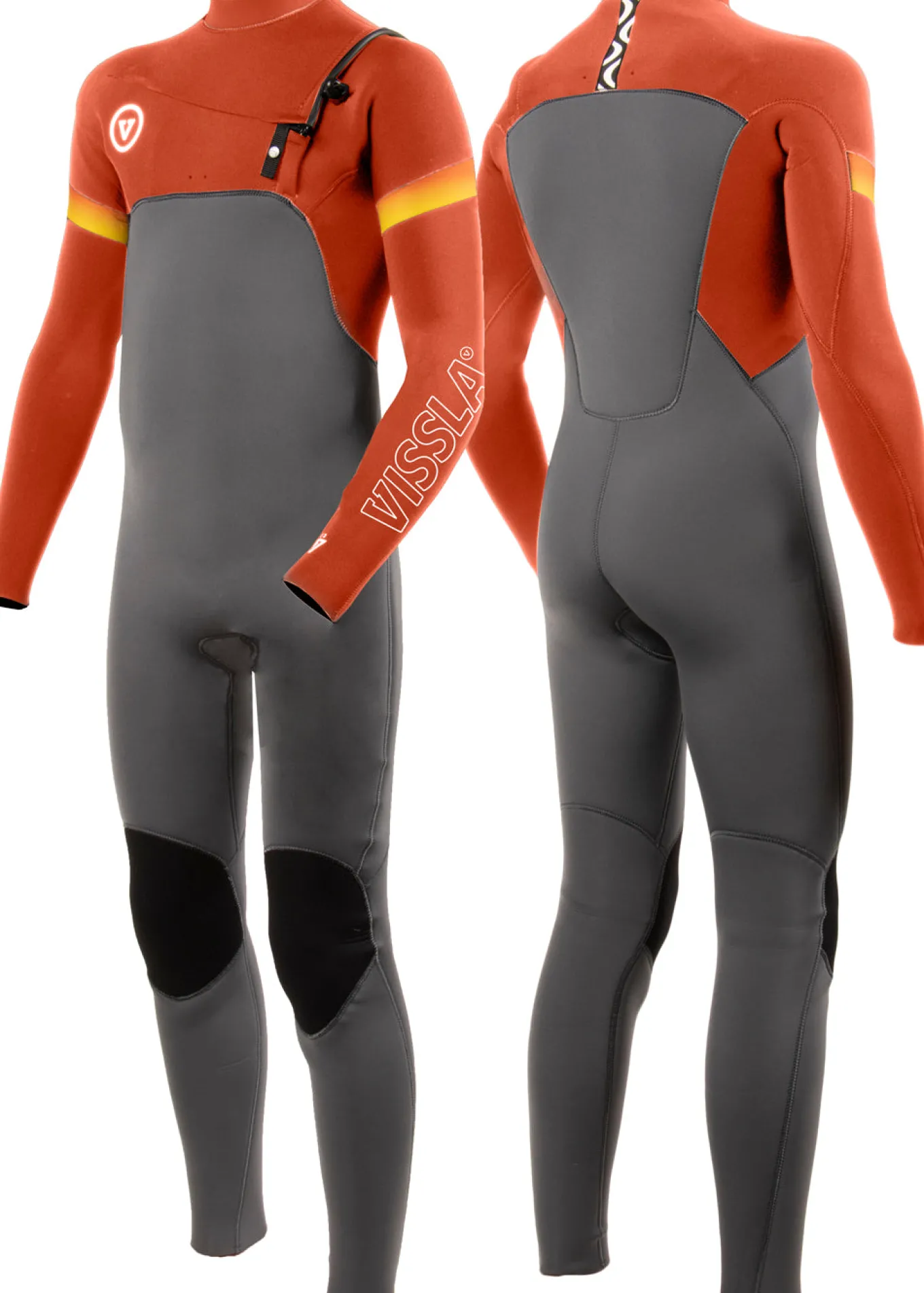 7 Seas Boys Raditude 3-2 Full Chest Zip Wetsuit