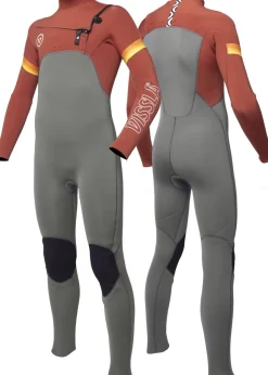 7 Seas Boys Raditude 4-3 Full Chest Zip Wetsuit