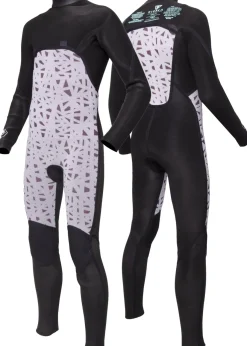 7 Seas Boys Raditude 4-3 Full Chest Zip Wetsuit