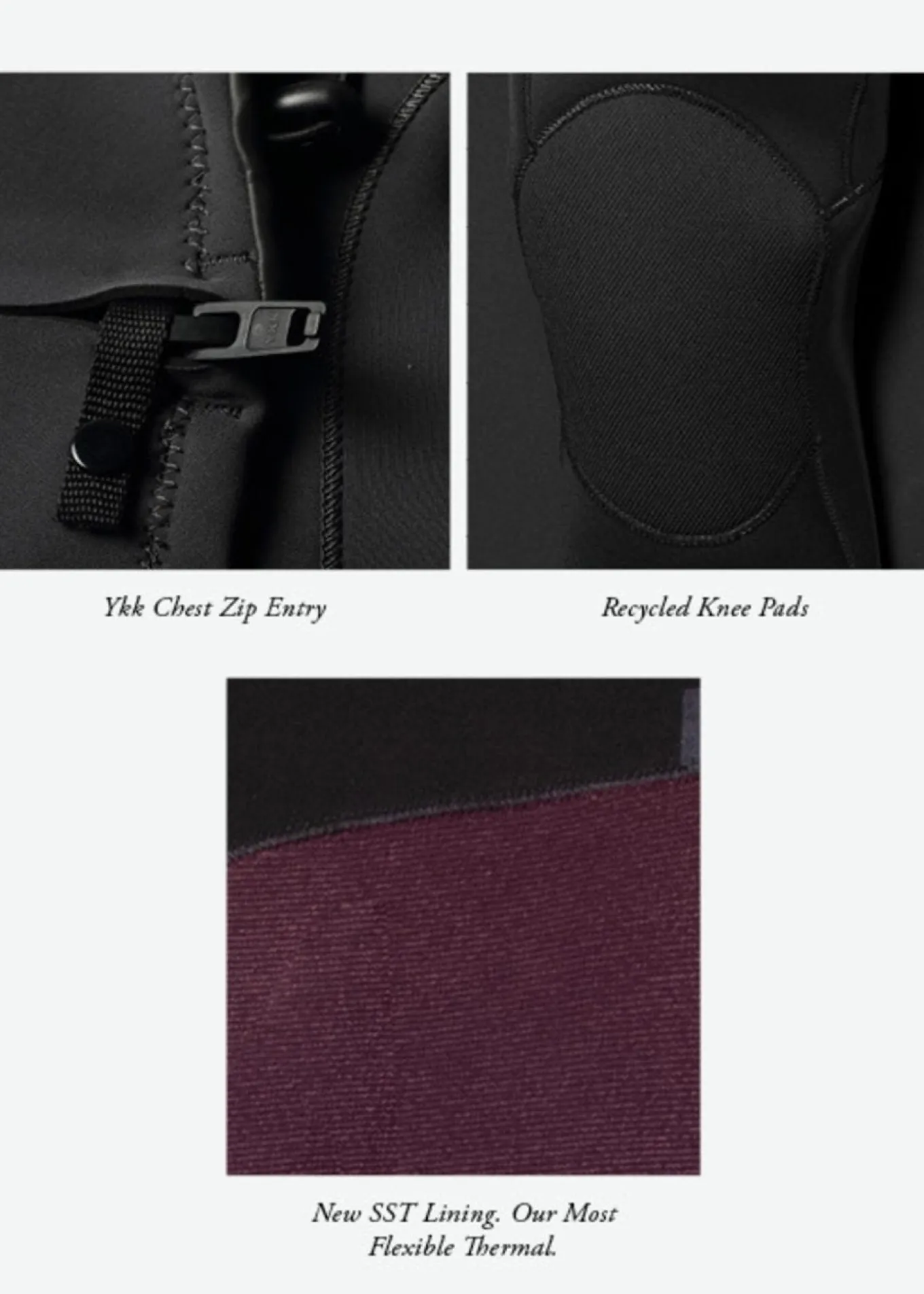 7 Seas Comp 3-2 Full Chest Zip Wetsuit