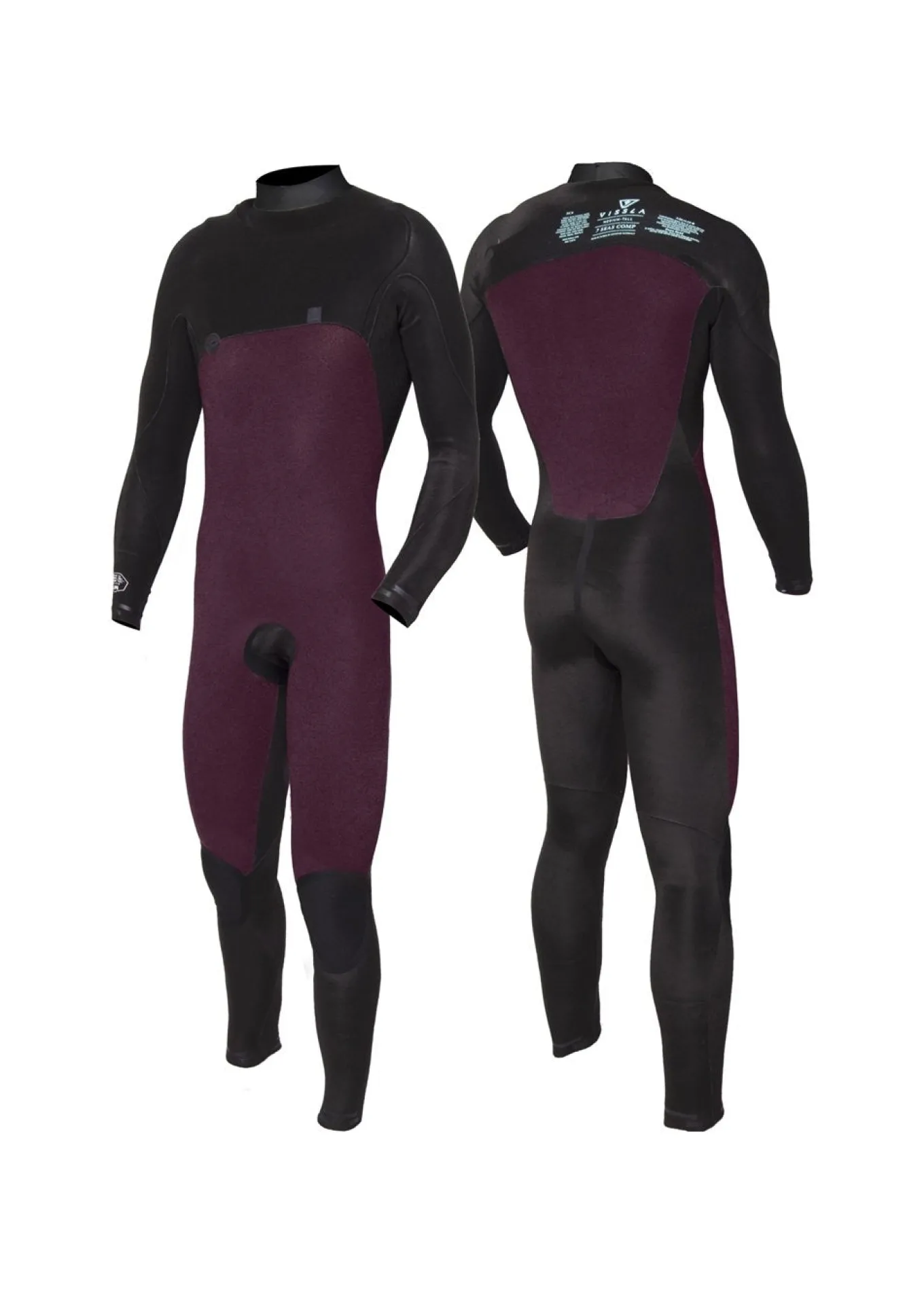 7 Seas Comp 4-3 Full Chest Zip