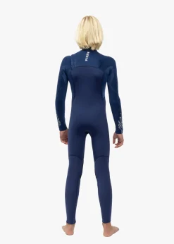 High Seas Boys Fire 3-2 Full Chest Zip Wetsuit