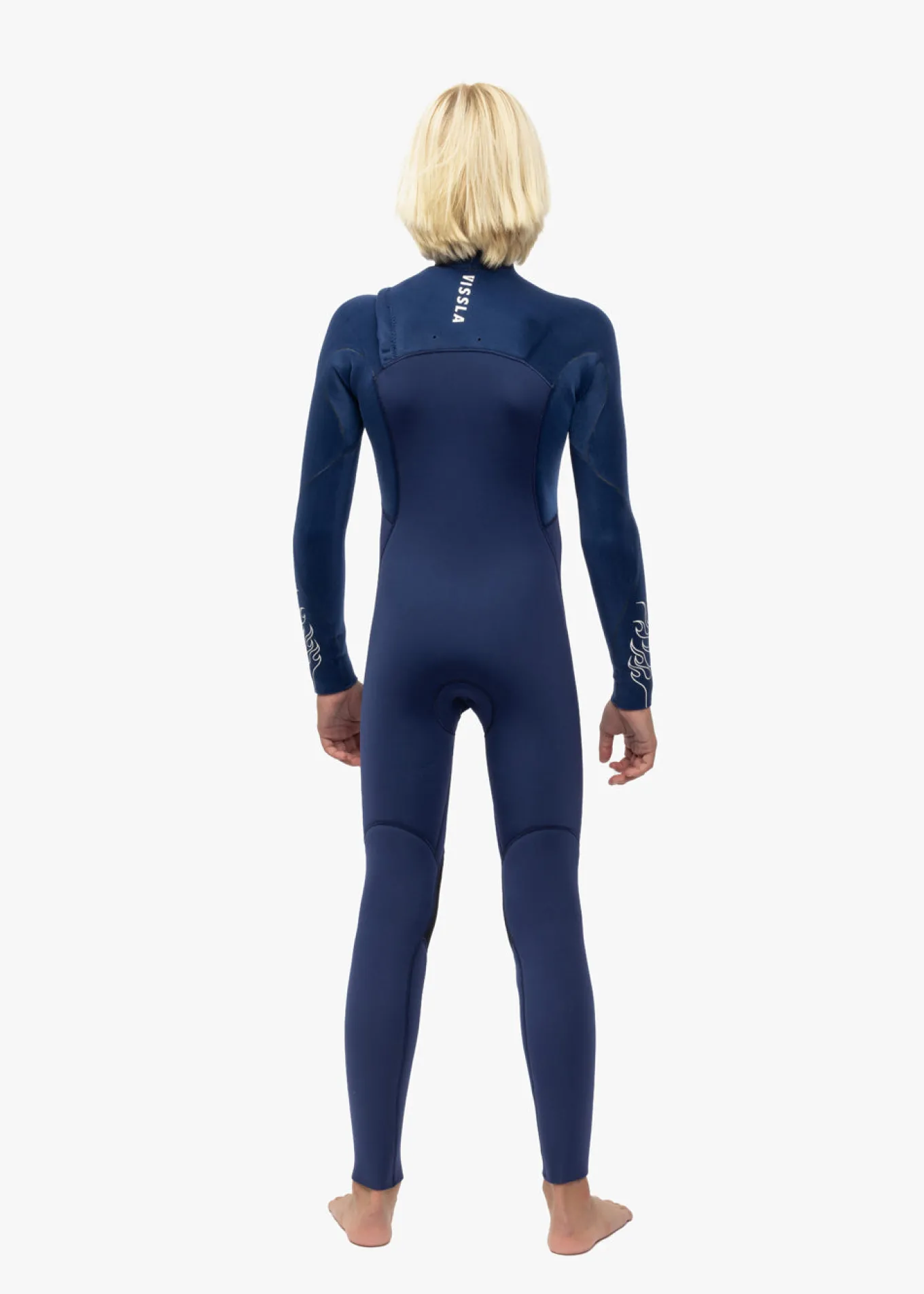 High Seas Boys Fire 3-2 Full Chest Zip Wetsuit