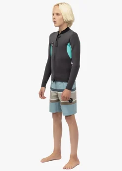 Solid Set Boys 2Mm Ls Wetsuit Jacket