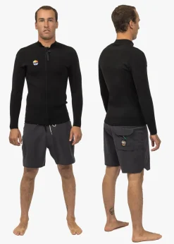 Solid Sets 2Mm Front Zip Wetsuit Jacket