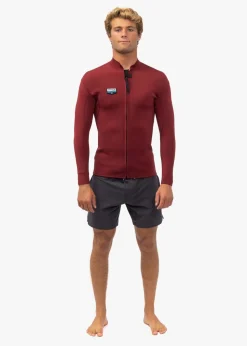 Solid Sets 2Mm Front Zip Wetsuit Jacket